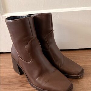 Brown Ankle Boots